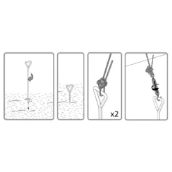 Palram - Canopia Greenhouse Anchoring Kit 17 Palram - Canopia Greenhouse Anchoring Kit -NON Outdoor Shop 12811089 1244833193861389