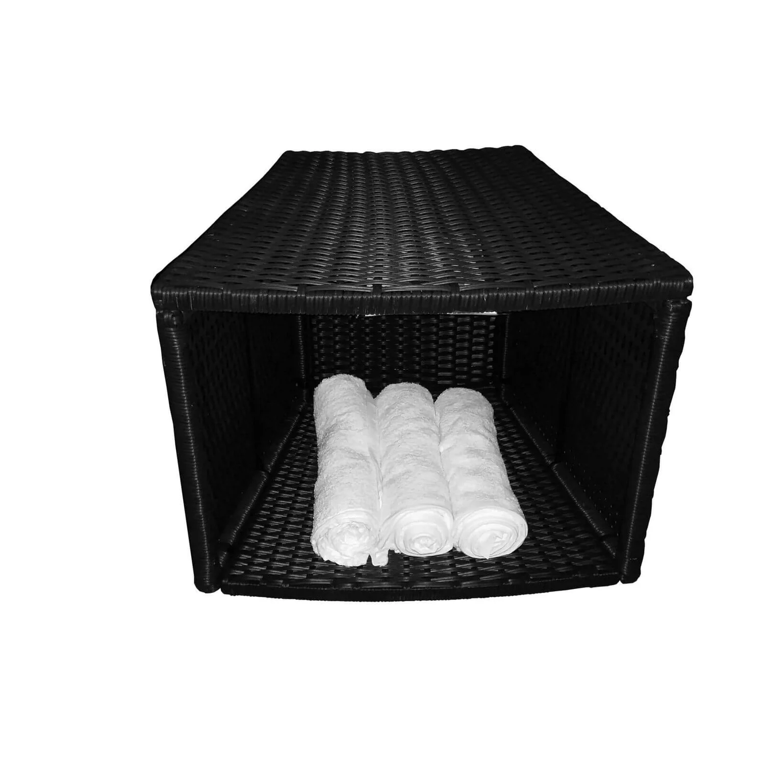 Canadian Spa Rattan Stool For Round Spa 3 Canadian Spa Rattan Stool For Round Spa