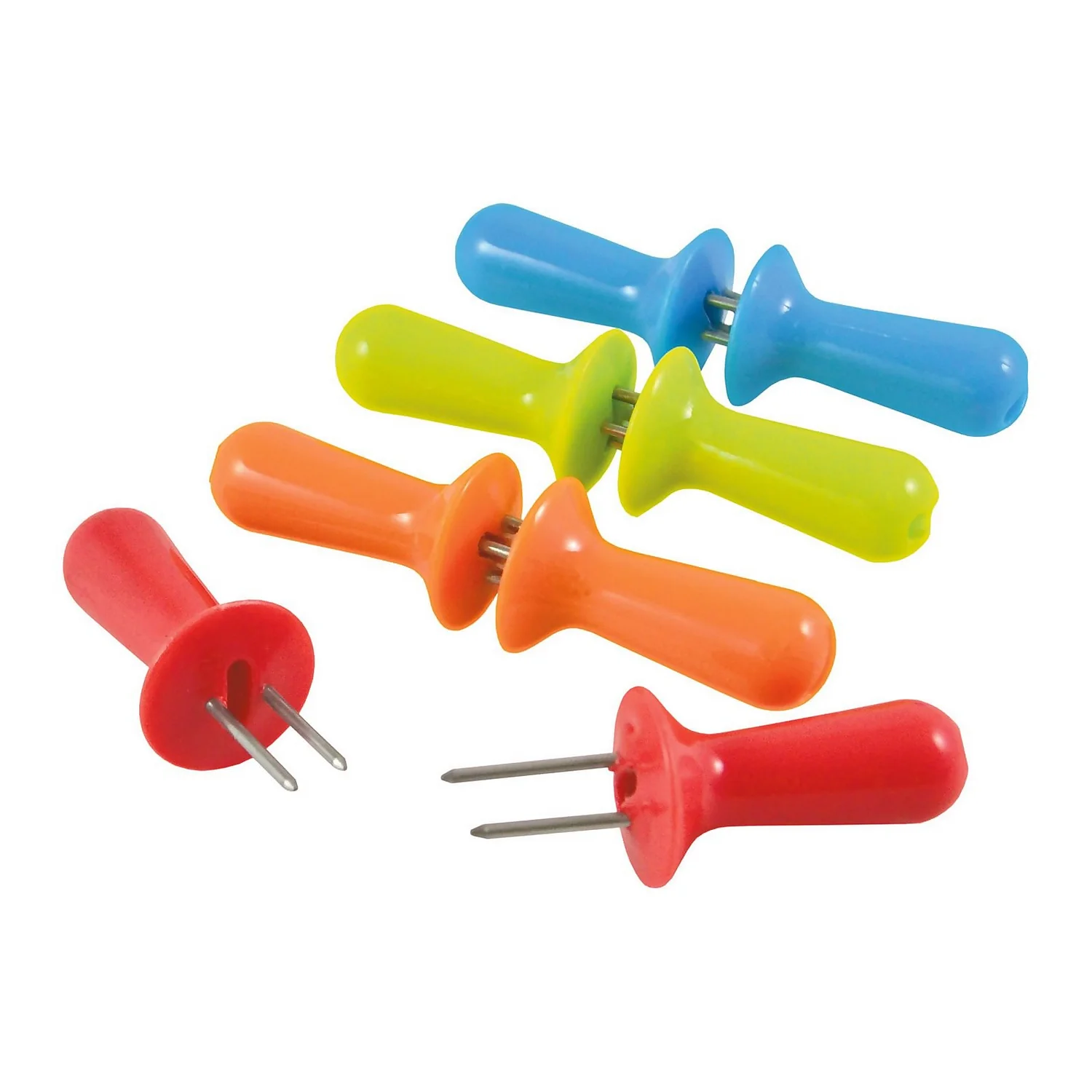 BBQ Buddy Corn Cob Holders - Pack Of 4 3 BBQ Buddy Corn Cob Holders - Pack Of 4