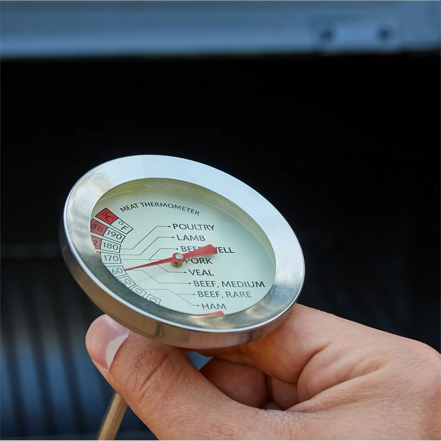 BBQ Buddy Analogue Thermometer 4 BBQ Buddy Analogue Thermometer - Image 2