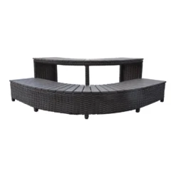Canadian Spa Rattan Square Corner Spa Steps 13 Canadian Spa Rattan Square Corner Spa Steps -NON Outdoor Shop 12817839 2044833236311758