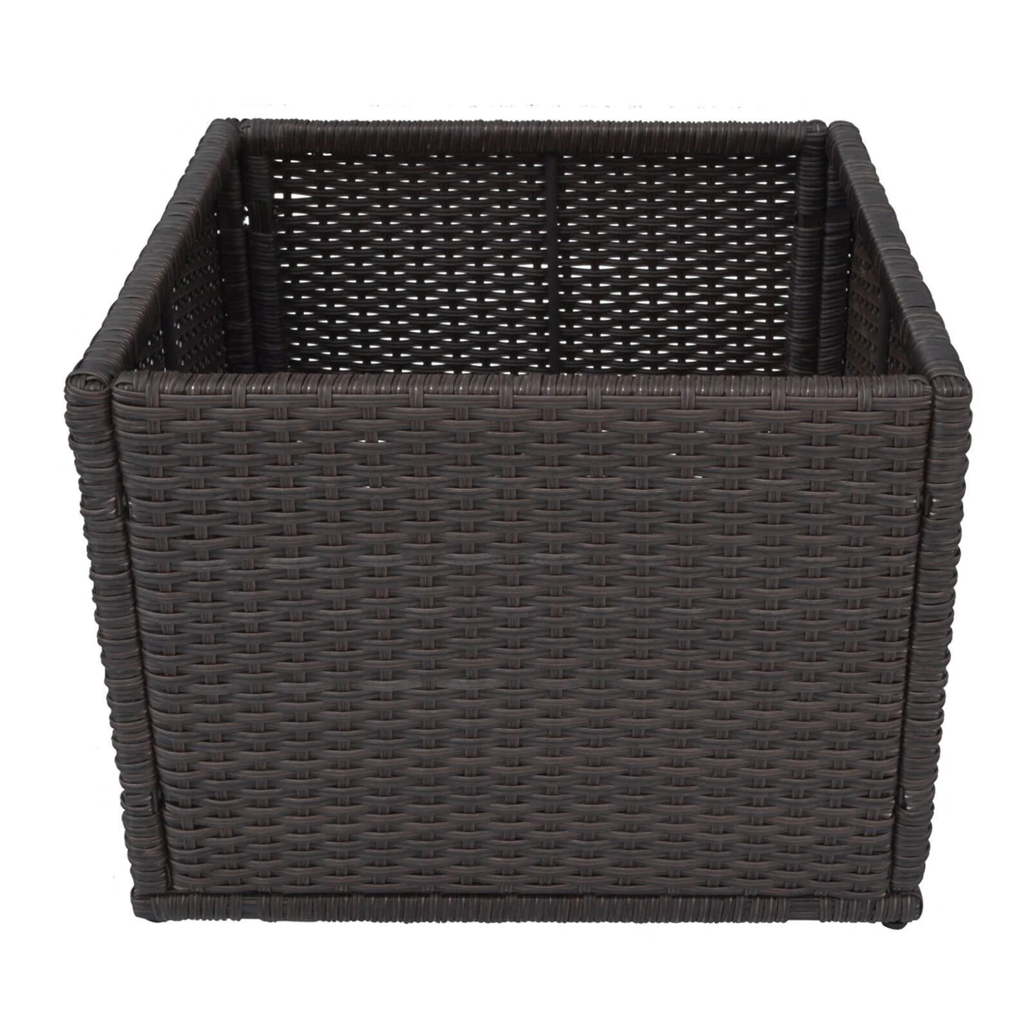 Canadian Spa Rattan Square Straight Spa Garden Planter 3 Canadian Spa Rattan Square Straight Spa Garden Planter