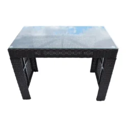 Canadian Spa Rattan Square Straight Spa Bar & Stool 11 Canadian Spa Rattan Square Straight Spa Bar & Stool -NON Outdoor Shop 12817856 7114833194254317