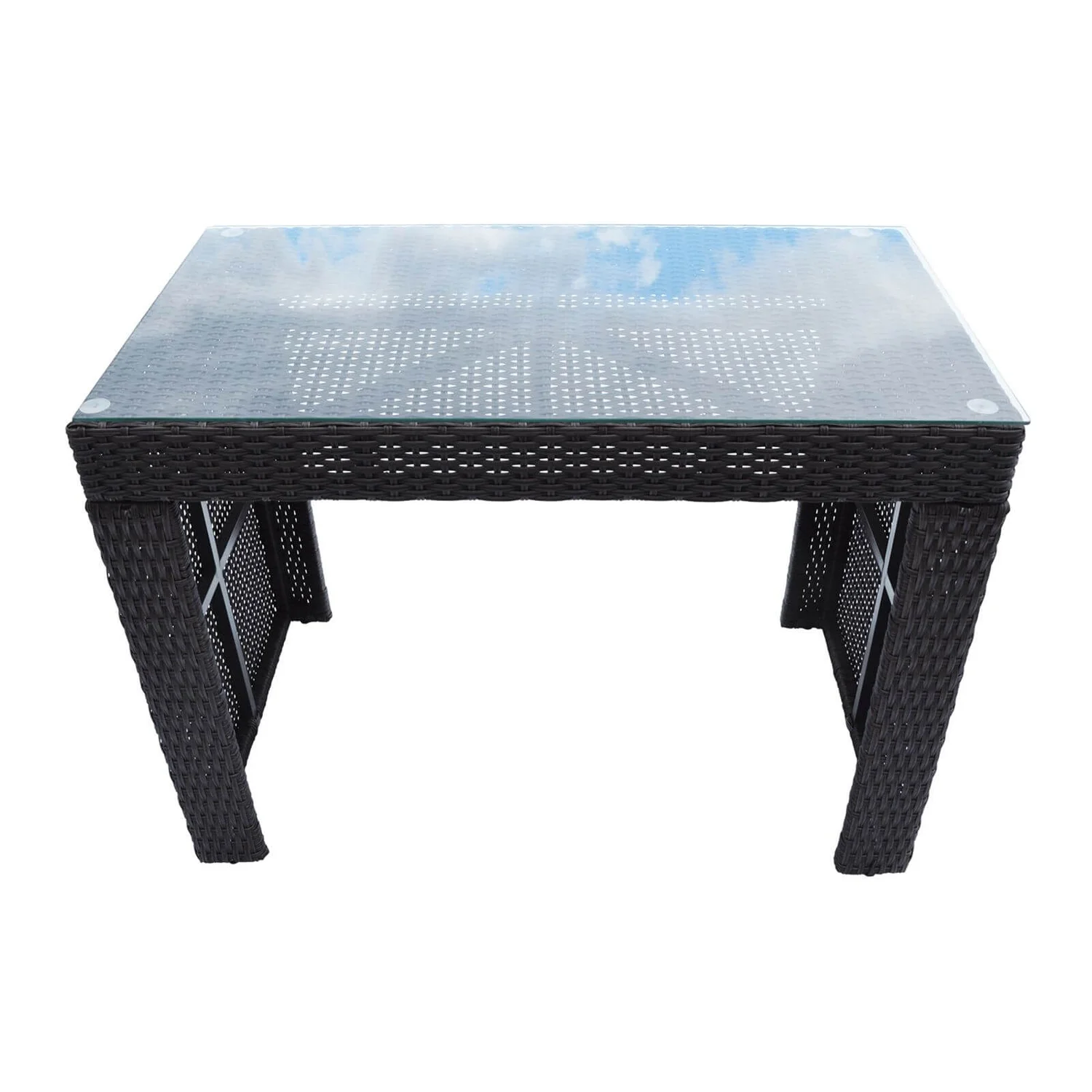 Canadian Spa Rattan Square Straight Spa Bar & Stool 6 Canadian Spa Rattan Square Straight Spa Bar & Stool - Image 4