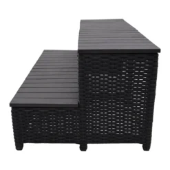 Canadian Spa Rattan Square Spa Step For 84in Hot Tub 13 Canadian Spa Rattan Square Spa Step For 84in Hot Tub -NON Outdoor Shop 12817863 1804833193585077