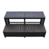 Canadian Spa Rattan Square Spa Step For 79in Hot Tub 2 Canadian Spa Rattan Square Spa Step For 79in Hot Tub -NON Outdoor Shop 12817864 1174831604100543