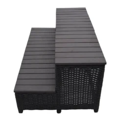 Canadian Spa Rattan Square Spa Step For 86in Hot Tub 11 Canadian Spa Rattan Square Spa Step For 86in Hot Tub -NON Outdoor Shop 12817870 1964833193511985