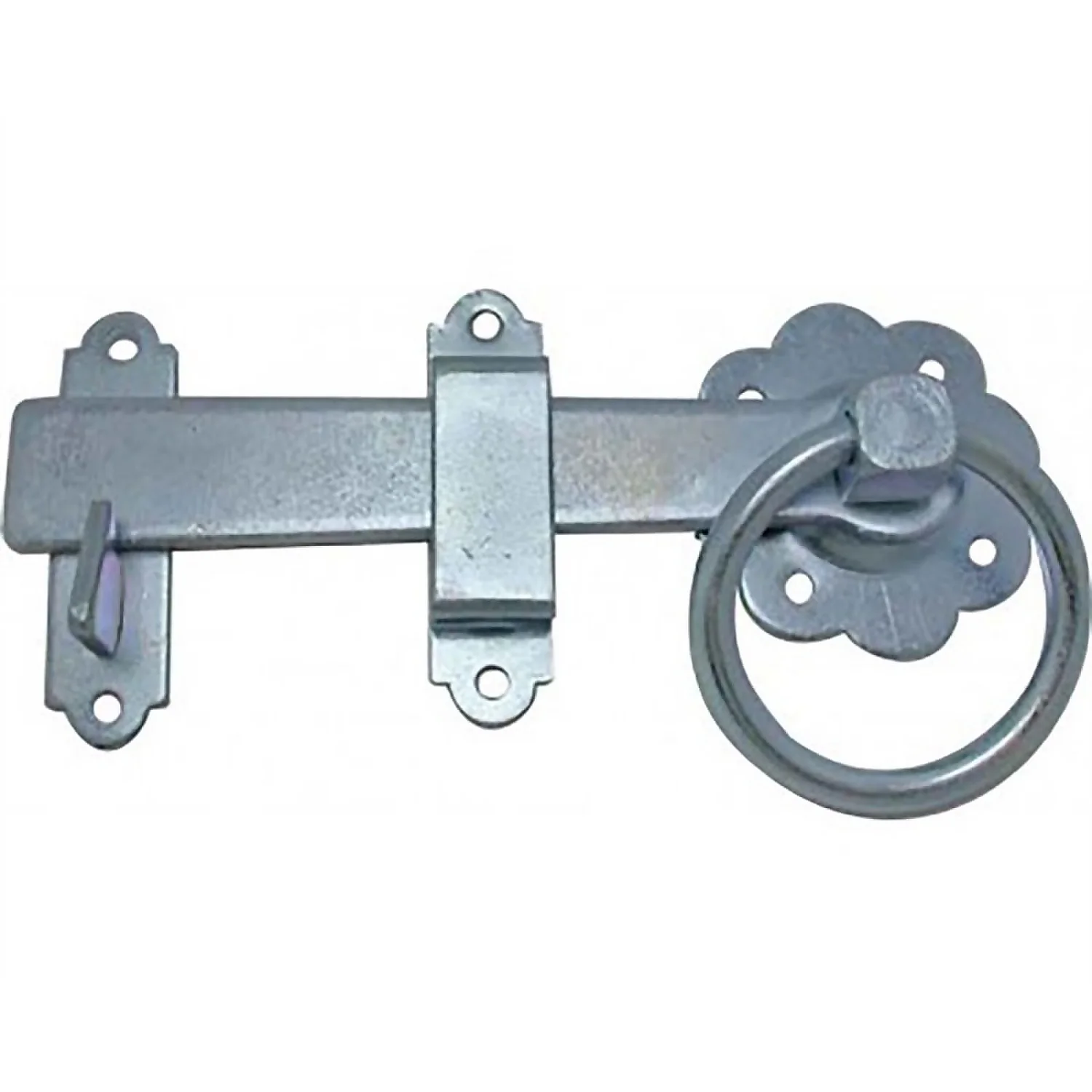 None Ring Gate Latch - 15.2cm, Zinc 3 None Ring Gate Latch - 15.2cm, Zinc