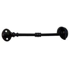 None Decorative Cabin Hook - Black - 102mm