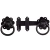 None Ring Handled Gate Latch - Black - 152mm 2 None Ring Handled Gate Latch - Black - 152mm -NON Outdoor Shop 12818665 7674846167385746