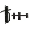 None Suffolk Latch - Black - 152mm 1 None Suffolk Latch - Black - 152mm -NON Outdoor Shop 12818830 1974846167609057