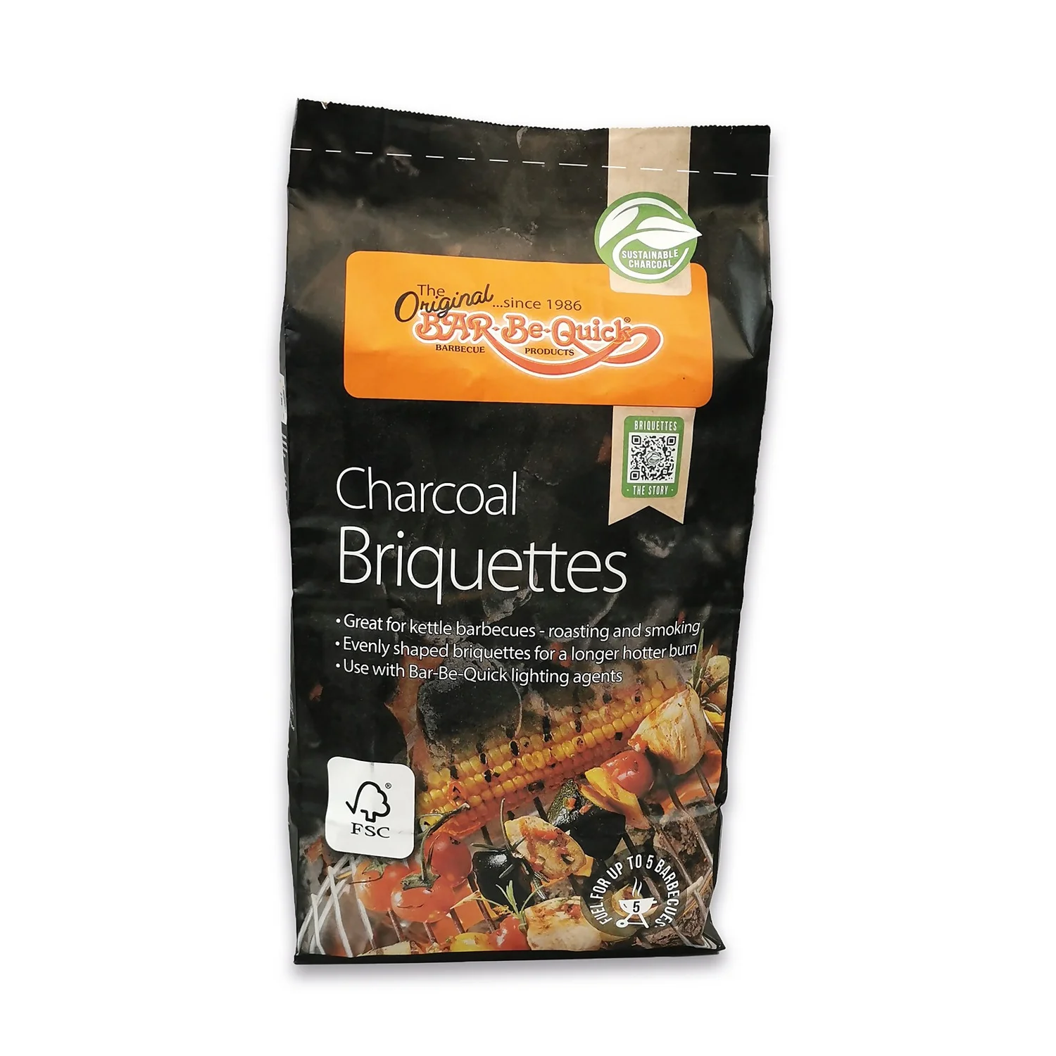 Bar-Be-Quick FSC Charcoal Briquettes - 4.5kg 3 Bar-Be-Quick FSC Charcoal Briquettes - 4.5kg