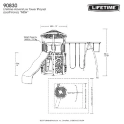 Lifetime Everest Multi Playset 21 Lifetime Everest Multi Playset -NON Outdoor Shop 12836464 1415012583938205