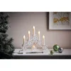 5 LED White Star Christmas Candle Bridge (Battery Operated) 1 5 LED White Star Christmas Candle Bridge (Battery Operated) -NON Outdoor Shop 12838399 7754831965426582