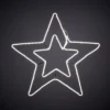 Neon Star White Outdoor Christmas Light Decoration - 56cm -NON Outdoor Shop 12838409 1074987350360846