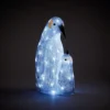 Acrylic 3D LED Adult And Baby Penguin Outdoor Christmas Decoration - 40cm -NON Outdoor Shop 12838412 1794987347779208