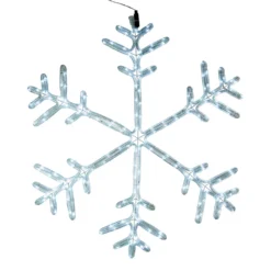 Snowflake Bright White Flashing LED Outdoor Christmas Light Decoration - 80cm 13 Snowflake Bright White Flashing LED Outdoor Christmas Light Decoration - 80cm -NON Outdoor Shop 12838414 4024987346927187