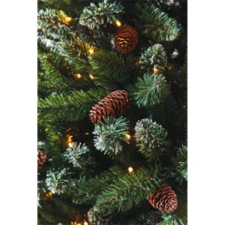 7.5ft Glitter Tipped Pre-lit Premium Christmas Tree 9 7.5ft Glitter Tipped Pre-lit Premium Christmas Tree -NON Outdoor Shop 12838812 1334832962703997