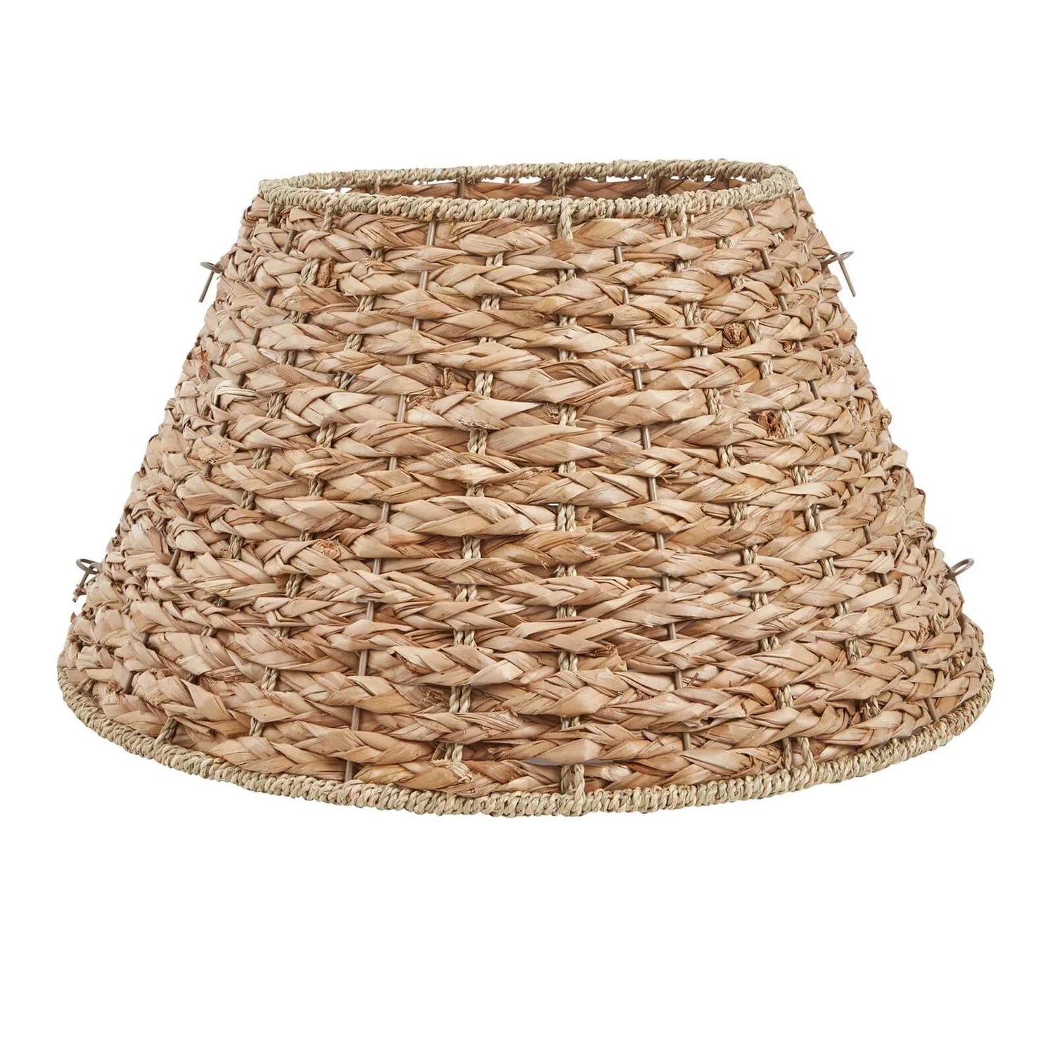 Natural Grass Round Christmas Tree Skirt 3 Natural Grass Round Christmas Tree Skirt