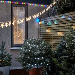 100 Star Outdoor Christmas String Lights - Warm White -NON Outdoor Shop 12839272 1424884276116133