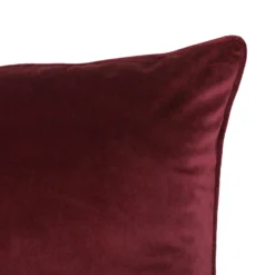 Large Plain Velvet Cushion - Claret - 58x58cm 6 Large Plain Velvet Cushion - Claret - 58x58cm -NON Outdoor Shop 12839294 1444833173266026