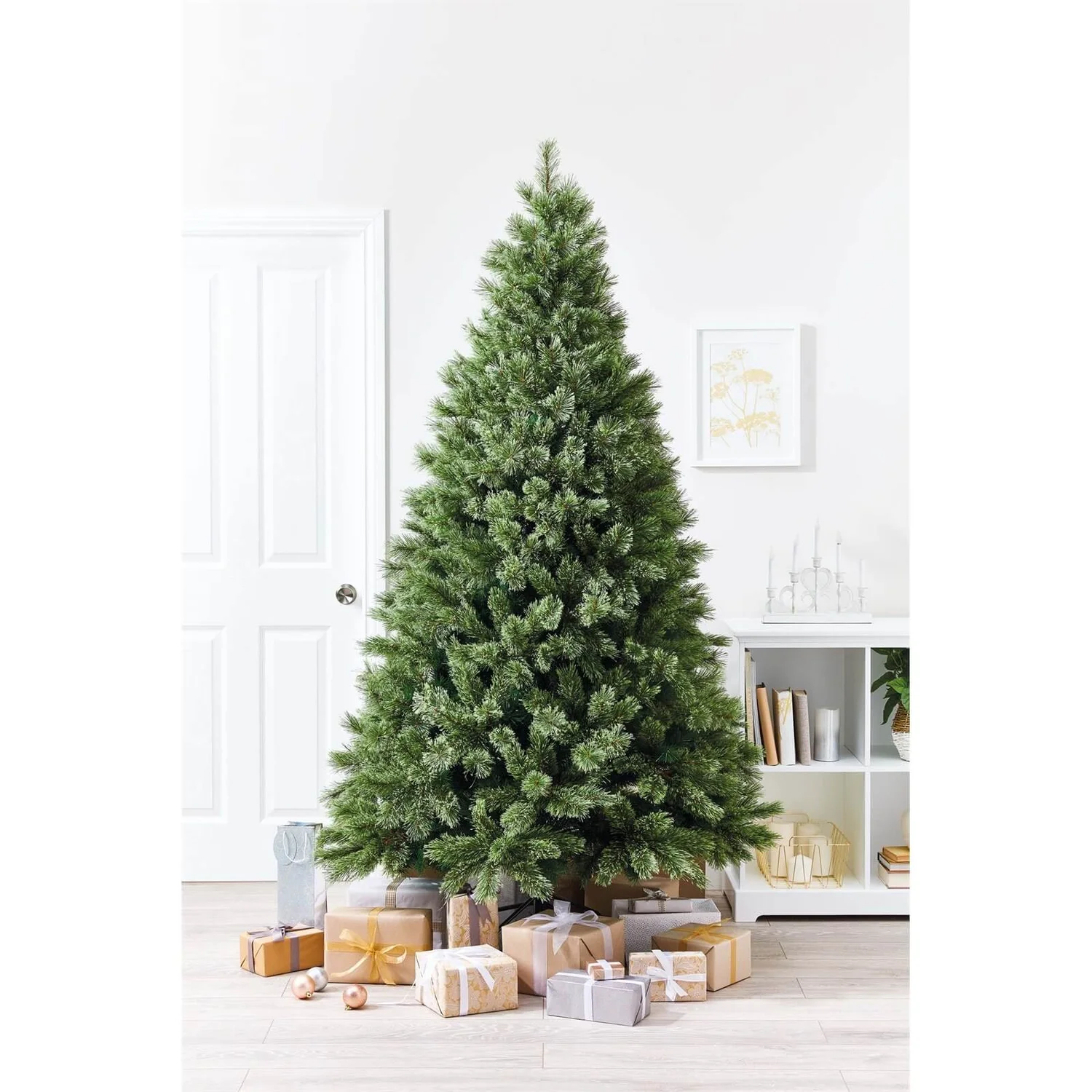 7ft Green Cashmere Artificial Christmas Tree 4 7ft Green Cashmere Artificial Christmas Tree - Image 2