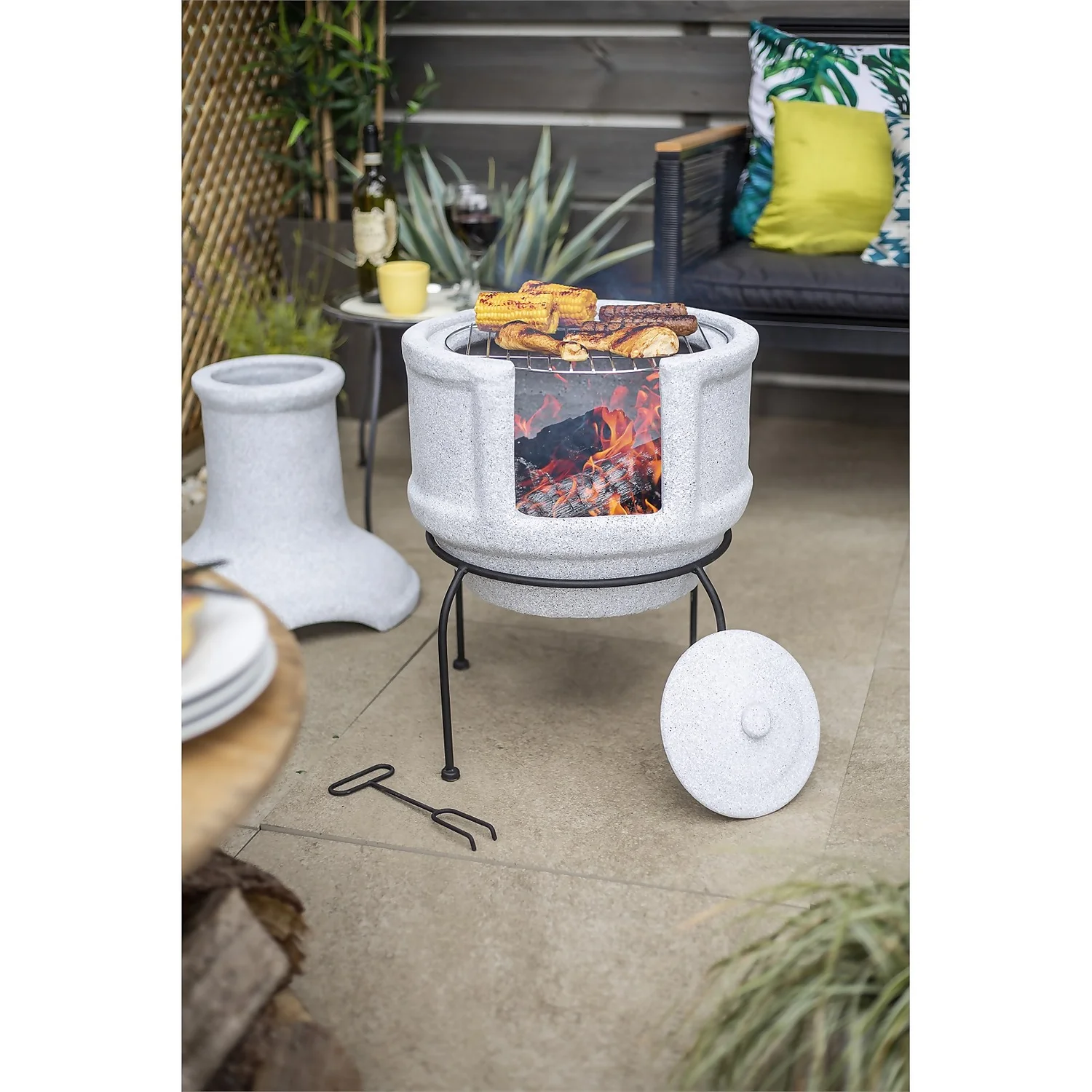 Margarita Cook & Eat Chiminea 7 Margarita Cook & Eat Chiminea - Image 5