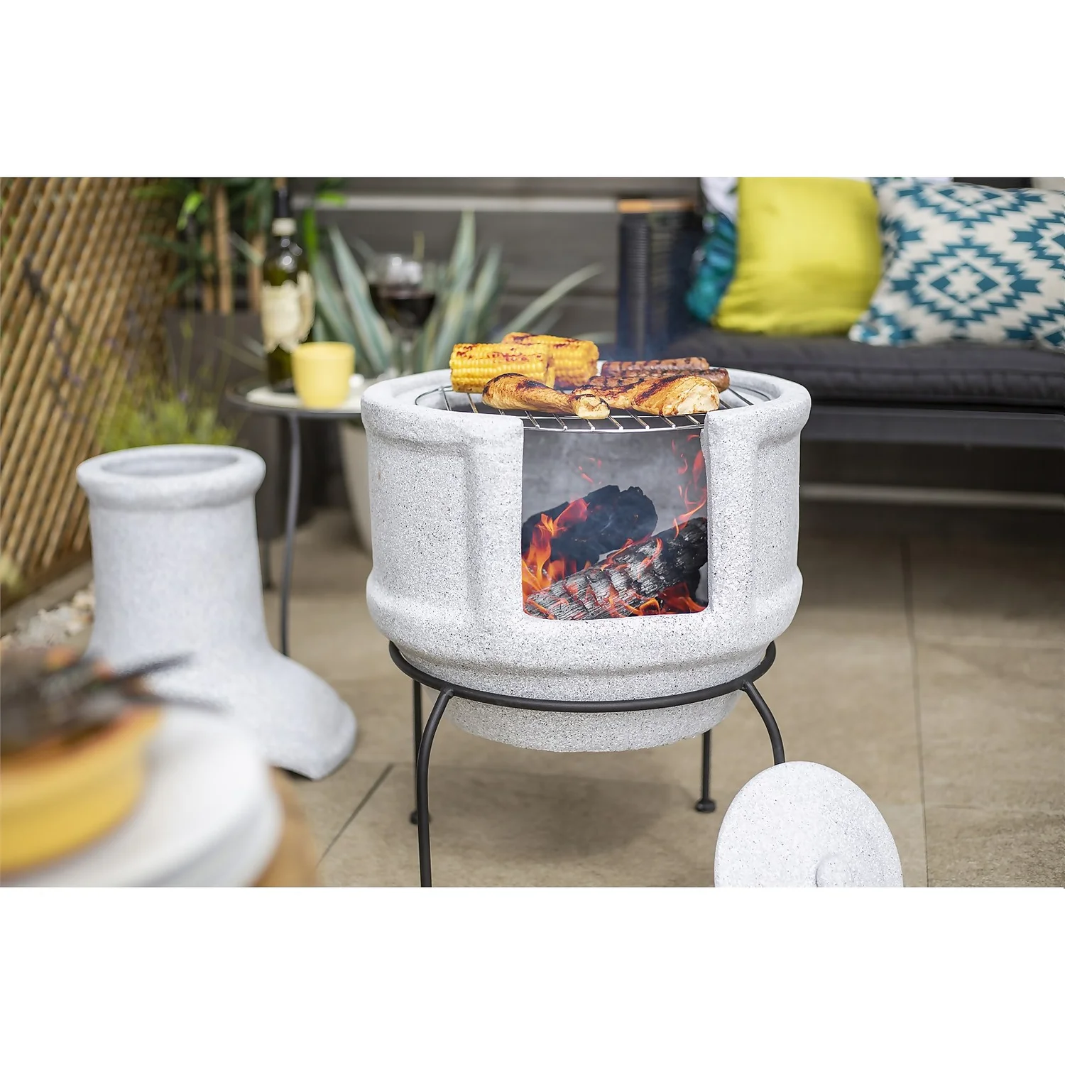 Margarita Cook & Eat Chiminea 4 Margarita Cook & Eat Chiminea - Image 2