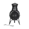 La Hacienda Clifton Steel Chiminea - Pewter 1 La Hacienda Clifton Steel Chiminea - Pewter -NON Outdoor Shop 12883563 5034987156656822
