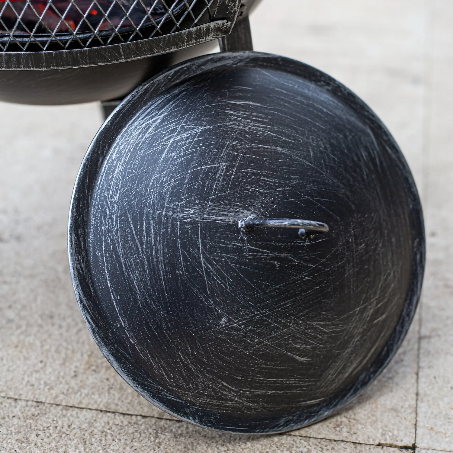 La Hacienda Clifton Steel Chiminea - Pewter 10 La Hacienda Clifton Steel Chiminea - Pewter - Image 8