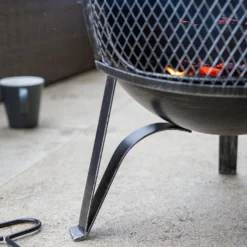 La Hacienda Clifton Steel Chiminea - Pewter 16 La Hacienda Clifton Steel Chiminea - Pewter -NON Outdoor Shop 12883563 9754987156764369