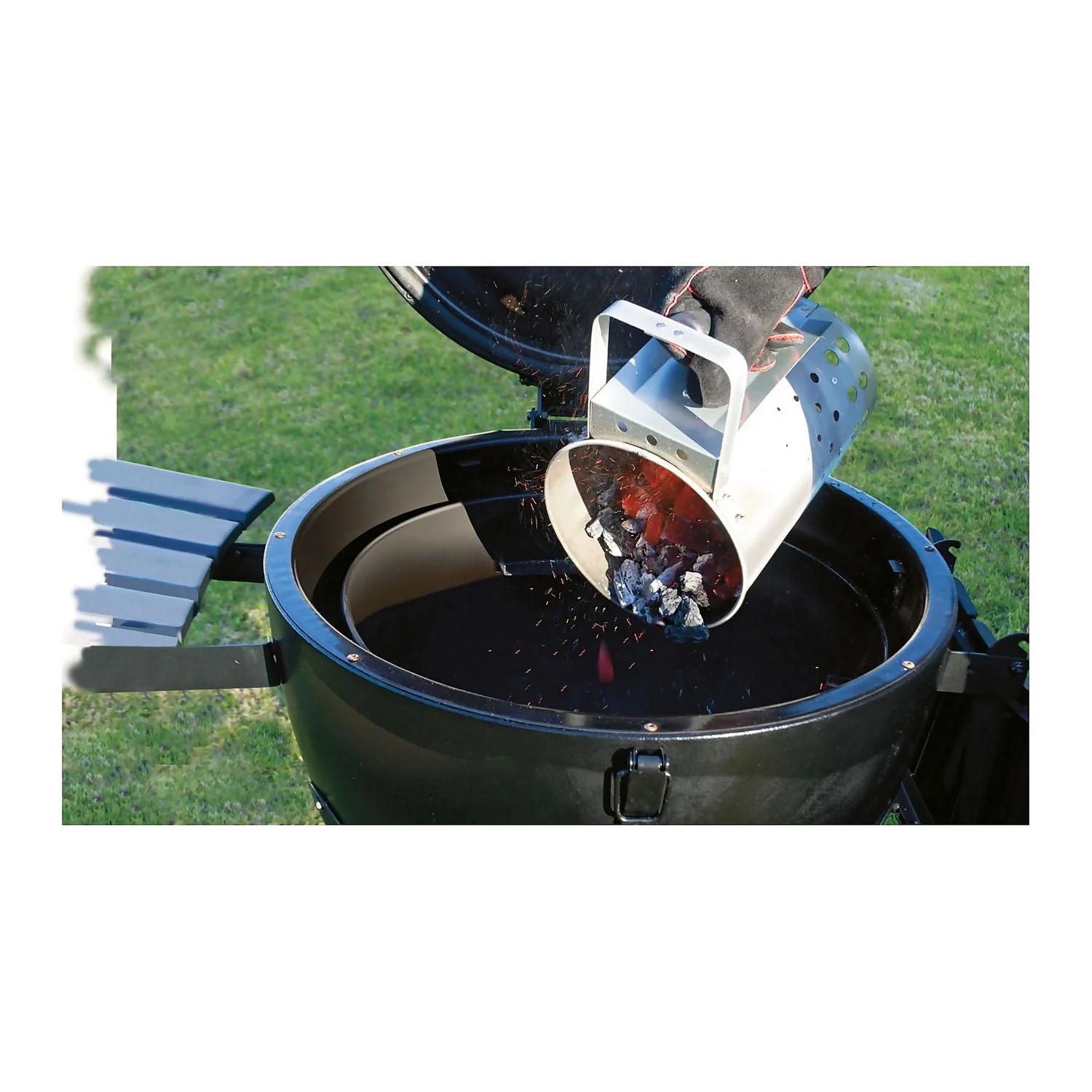 BBQ Buddy BBQ Charcoal Starter Stackable 4 BBQ Buddy BBQ Charcoal Starter Stackable - Image 2