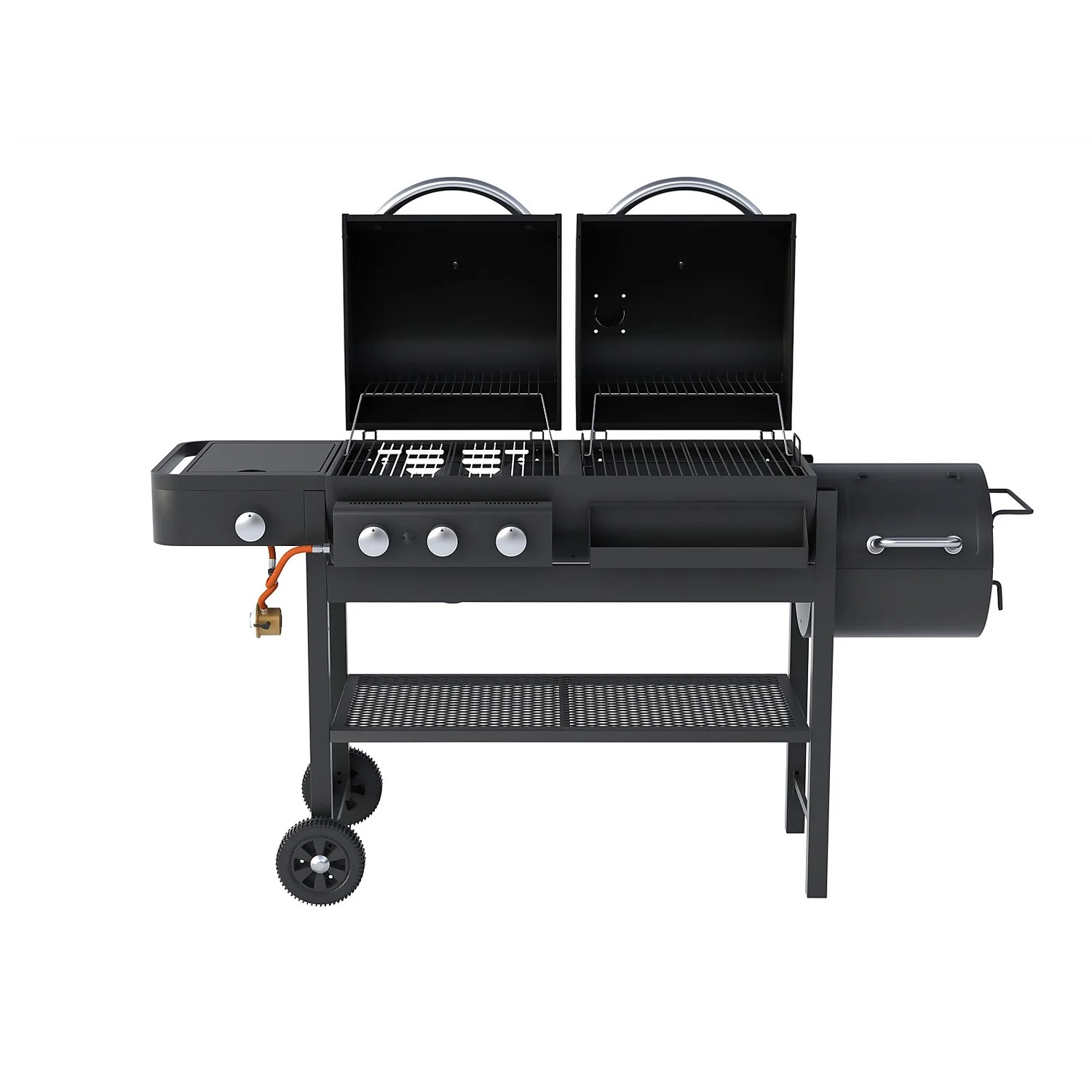 Texas Dual Fuel With Smoker BBQ 5 Texas Dual Fuel With Smoker BBQ - Image 3