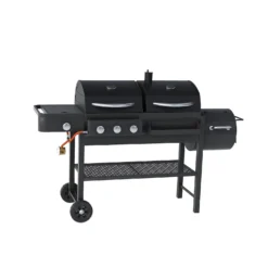 Texas Dual Fuel With Smoker BBQ 8 Texas Dual Fuel With Smoker BBQ -NON Outdoor Shop 12884560 7414846173474582