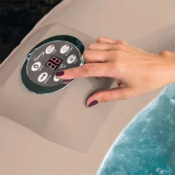 CleverSpa Sorrento 6 Person Square Hot Tub With LED Lights 10 CleverSpa Sorrento 6 Person Square Hot Tub With LED Lights -NON Outdoor Shop 12884591 1454849528022538