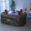 CleverSpa Sorrento 6 Person Square Hot Tub With LED Lights -NON Outdoor Shop 12884591 1694849527914808