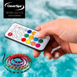 CleverSpa Sorrento 6 Person Square Hot Tub With LED Lights 11 CleverSpa Sorrento 6 Person Square Hot Tub With LED Lights -NON Outdoor Shop 12884591 8554849528054302