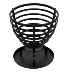 None Texas Black Painted Steel Stripe Fire Basket 7 None Texas Black Painted Steel Stripe Fire Basket -NON Outdoor Shop 12884644 6584846439003277