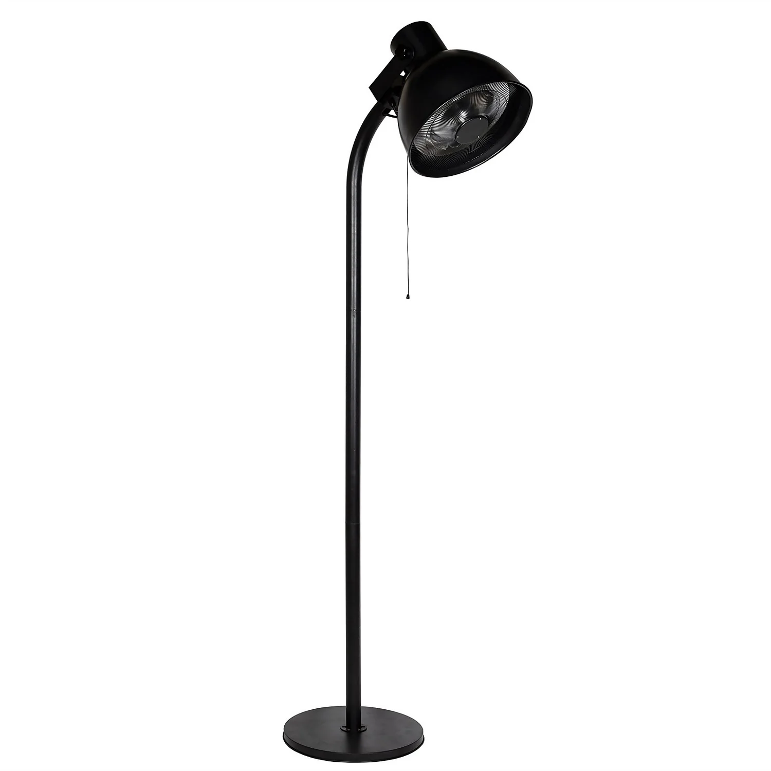 La Hacienda Salvador Black Lamp Style Electric Heater 3 La Hacienda Salvador Black Lamp Style Electric Heater