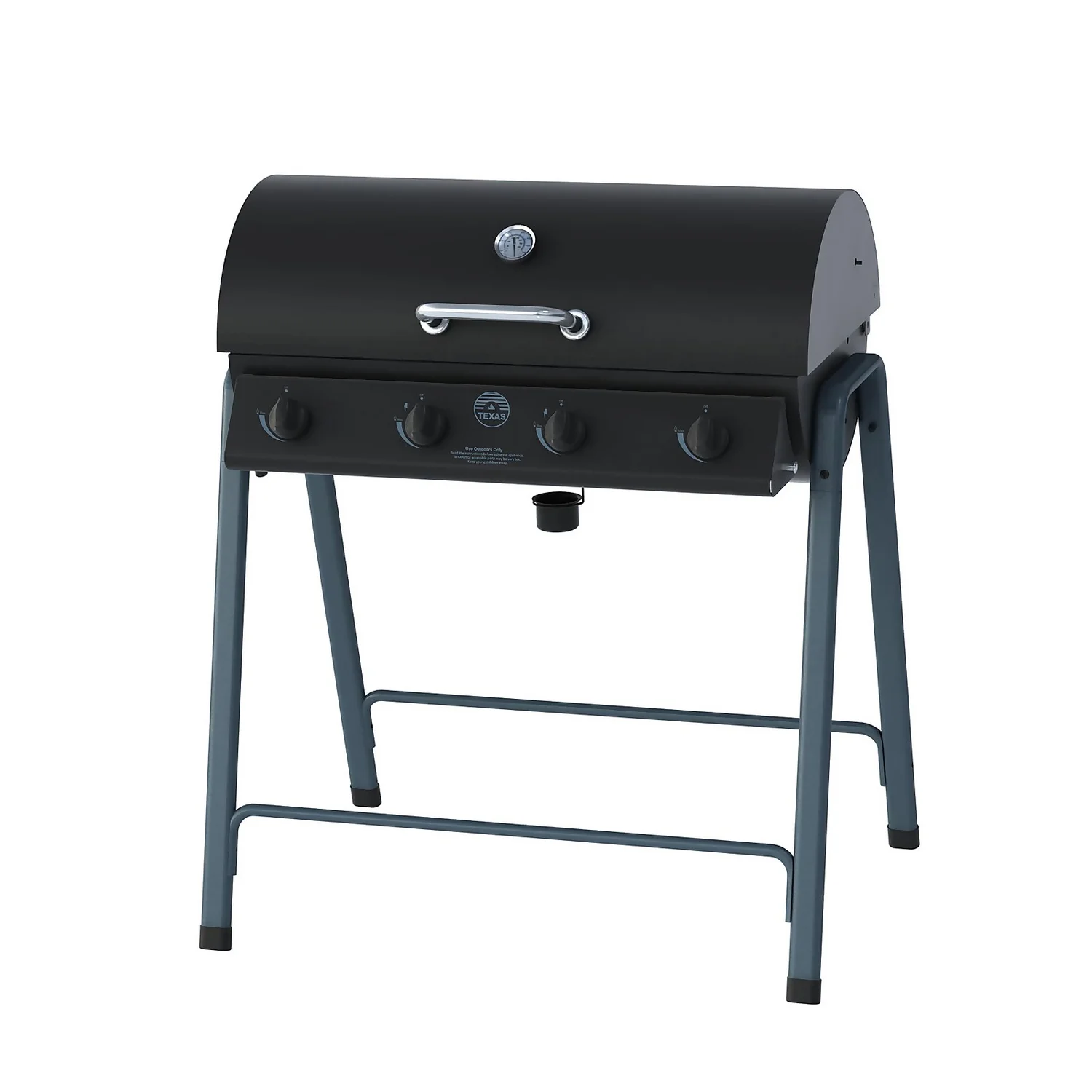 Texas Barrel 4 Burner Gas BBQ 4 Texas Barrel 4 Burner Gas BBQ - Image 2