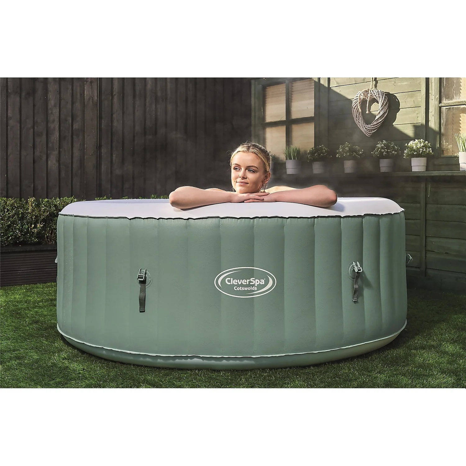 CleverSpa Cotswolds 4 Person Round Hot Tub 8 CleverSpa Cotswolds 4 Person Round Hot Tub - Image 6