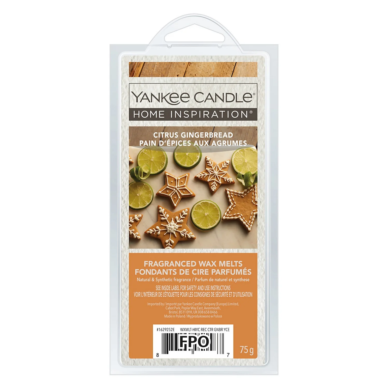 Yankee Candle Home Inspiration Wax Melt Citrus Gingerbread 3 Yankee Candle Home Inspiration Wax Melt Citrus Gingerbread