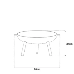 La Hacienda Pennsylvania Midi Fire Pit 15 La Hacienda Pennsylvania Midi Fire Pit -NON Outdoor Shop 12885610 9814843947836844