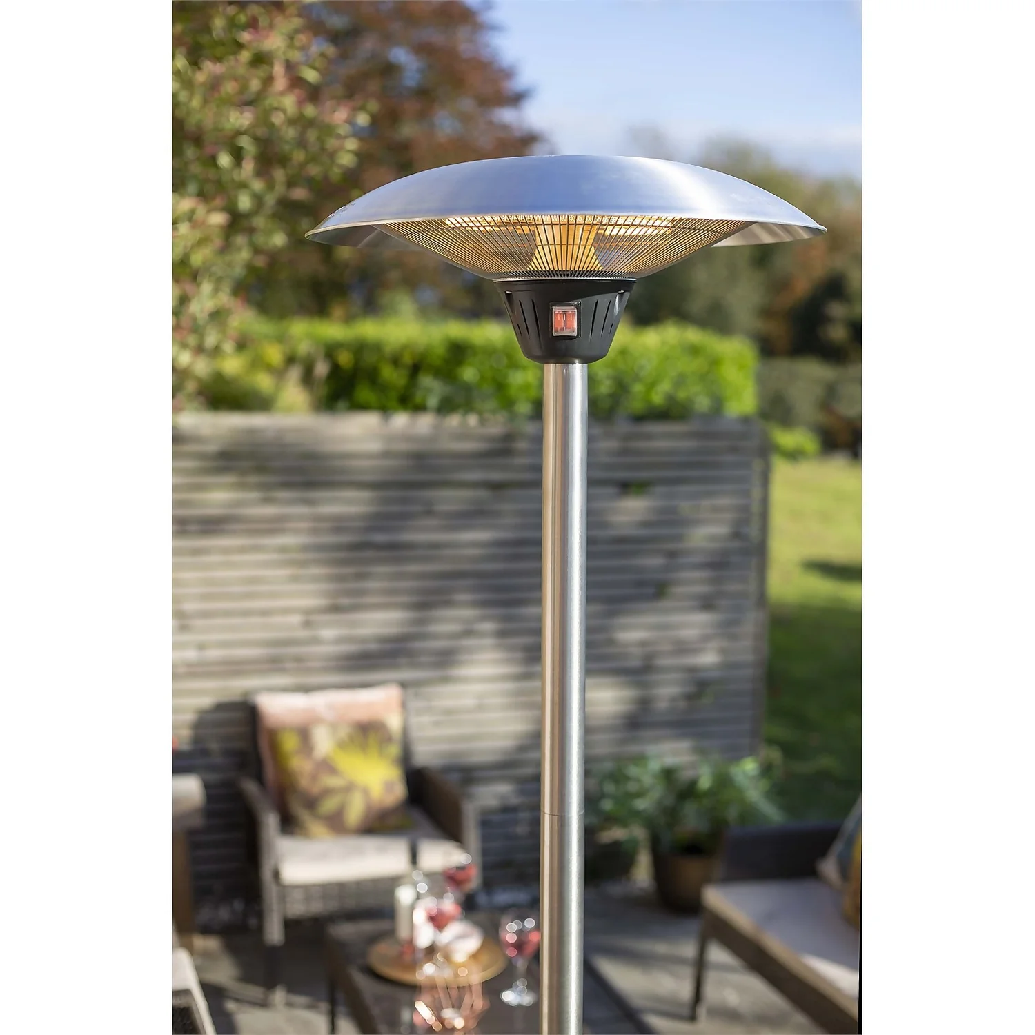 La Hacienda Lume 2100w Halogen Free Standing Heater 6 La Hacienda Lume 2100w Halogen Free Standing Heater - Image 4