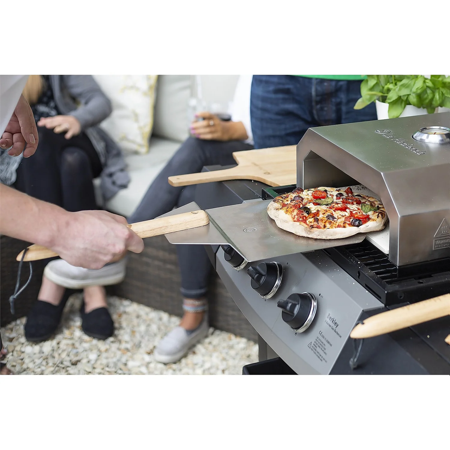 La Hacienda Metal Pizza Peel 4 La Hacienda Metal Pizza Peel - Image 2