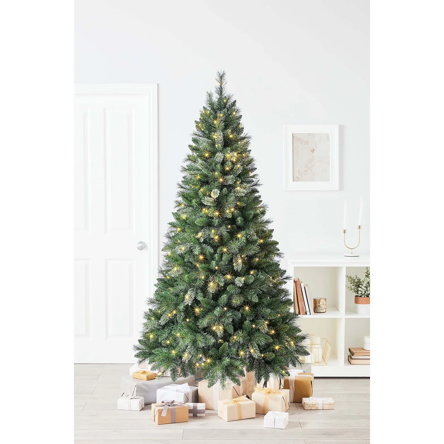 7ft Beauly Pine Pre-lit Artificial Christmas Tree 8 7ft Beauly Pine Pre-lit Artificial Christmas Tree - Image 6