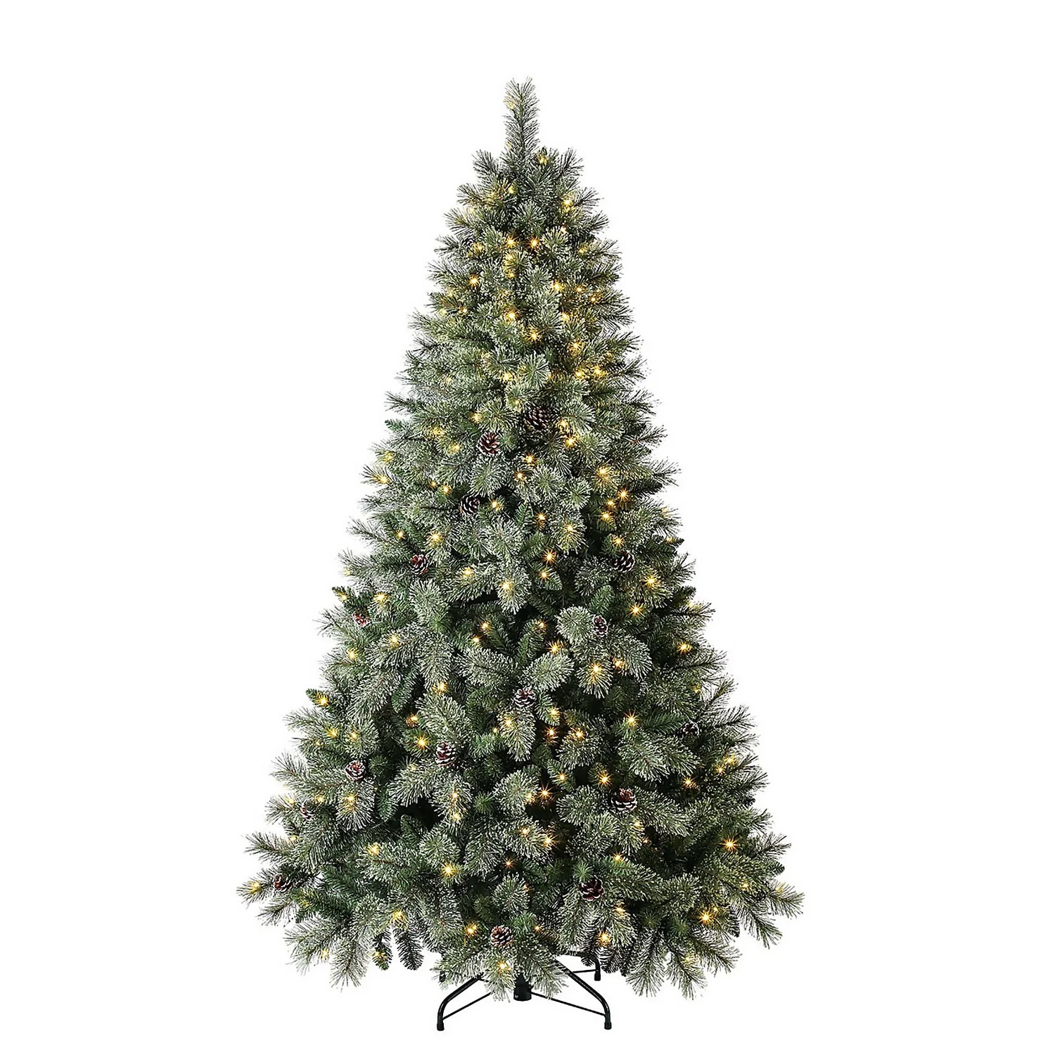 7ft Brecon Pine Pre-lit Premium Christmas Tree 3 7ft Brecon Pine Pre-lit Premium Christmas Tree