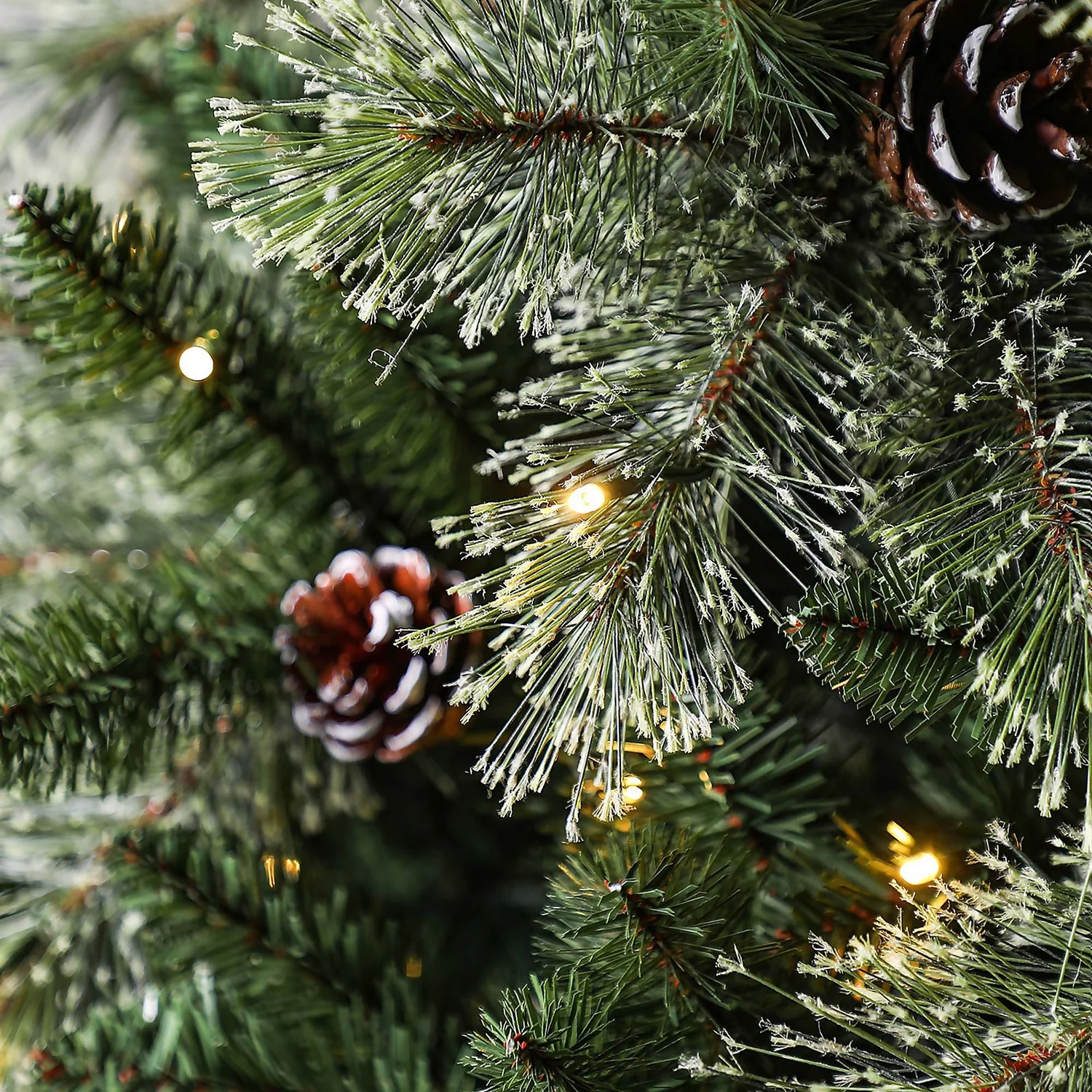 7ft Brecon Pine Pre-lit Premium Christmas Tree 5 7ft Brecon Pine Pre-lit Premium Christmas Tree - Image 3