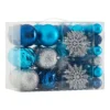 Midnight Magic Shatterproof Christmas Tree Decorations - 60 Pack -NON Outdoor Shop 12916341 1974884042505314