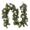 Bauble & Pinecone Christmas Garland - 210cm 2 Bauble & Pinecone Christmas Garland - 210cm -NON Outdoor Shop 12916353 1494884256476570